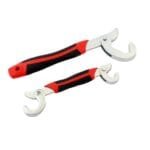 Set 2 chei universale multifunctionale de tip "carlig", din metal rezistent, 9-32mm, AVX-AG476A - imagine 3