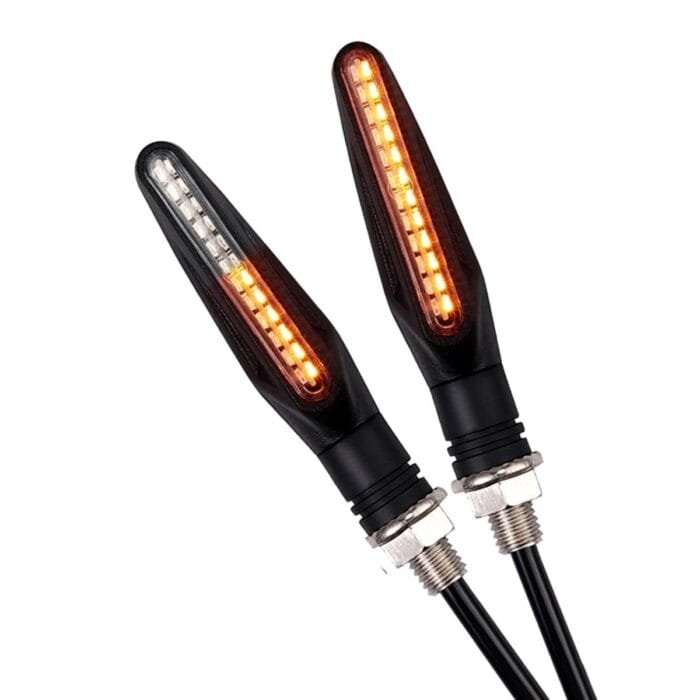 Set 2 lampi Semnalizare Moto SECVENTIALA, cu 2 functii, pozitie si semnalizare, AVX-ZD59B - imagine 13