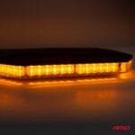 Rampa luminoasa girofar, culoare Orange, alimentare 12/24V, 48 LED-uri, protectie IP56, montaj cu magnet - imagine 3