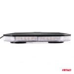 Rampa luminoasa girofar, culoare Orange, alimentare 12/24V, 48 LED-uri, protectie IP56, montaj cu magnet - imagine 5