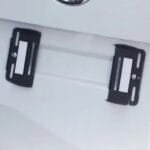 Set suporti placute inmatriculare "INVIZIBILI" (4 piese/set) - imagine 5