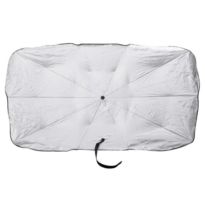 Parasolar Auto tip umbrela pentru parbriz, dimensiune 65 x 110 cm, culoare neagra - imagine 4