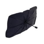 Parasolar Auto tip umbrela pentru parbriz, dimensiune 65 x 110 cm, culoare neagra - imagine 6