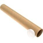 Tub din carton pentru protectie la transport folii si printuri, lungime 130 cm, diametru Ø76mm, grosime perete 4mm - imagine 4