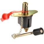 Intrerupator "Contact General" dimensiune MARE pentru Camioane, 12V - 24V, cu cheie metalica - imagine 4