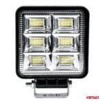 Proiector LED pentru Off-Road, ATV, SSV, putere 144W, culoare 6500K, tensiune 9-36V, dimensiuni 110 x 110 x 35 mm - imagine 4