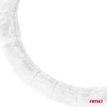 Husa volan Pufoasa, calduroasa, culoare Alba, marime M (37-39cm) AVX-AM03566 - imagine 5