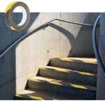 Banda de protectie Anti-Alunecare, autoadeziva, culoare Negru-Galben, dimensiune 5m x 2,5cm - imagine 3