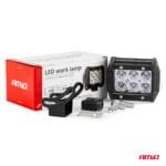 Proiector LED pentru Off-Road, ATV, SSV, culoare 6500K, 1440 lm, tensiune 9 - 36V, dimensiune 95 x 77 mm - imagine 3