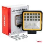 Proiector LED pentru Off-Road, ATV, SSV, cu functie de semnalizare, culoare 6500K, 3360 lm, tensiune 9 - 36V, dimensiuni 110 x 110 mm - imagine 11