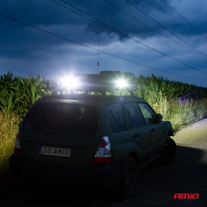Proiector LED pentru Off-Road, ATV, SSV, cu functie de semnalizare, culoare 6500K, 3360 lm, tensiune 9 - 36V, diametru Ø110 mm - imagine 3