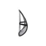 Pernita scaun cu suport lombar pentru corectare postura, culoare Neagra - imagine 3