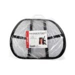 Pernita scaun cu suport lombar pentru corectare postura, culoare Neagra - imagine 5