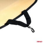 Husa scaun auto cu bile de masaj, suport lombar si tetiera, dimensiuni 147 x 68 cm, culoare Neagra - imagine 8