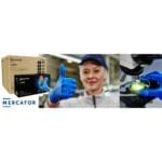 Set 50 manusi de nitril, foarte rezistente, marime XL, culoare albastra - imagine 5