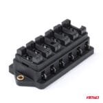 Cutie de sigurante ceramica, etansa, cu 6 socluri, 30A Max, destinatie auto, utilitare, camioane, remorci - imagine 3