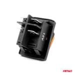 Intrerupator On/Off, 12/24V, dreptunghiular, waterproof, iluminat culoare Galben, destinatie auto, utilitare, Off-Road, ATV, SSV, QUAD - imagine 5