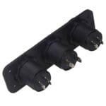 Priza de Bricheta Universala, etansa, cu Voltmetru si incarcare 2 x USB, pentru vehicule offroad, ATV, SSV, quad, moto sau utilaje agricole, alimentare 12V - imagine 5