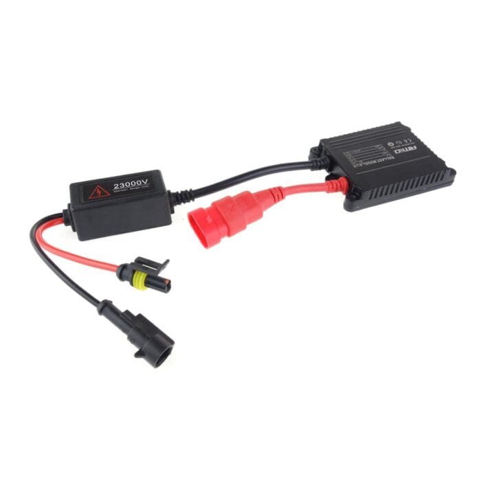 Kit XENON AC model SLIM, compatibil HB4, 9006, 35W, 9-16V, 6000K, destinat competitiilor auto sau off-road - imagine 3