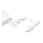 Adaptor bricheta auto tripla 12/24V, iluminata LED, cu intrerupator individual si 1 port USB, 5V, 2.1A - imagine 6