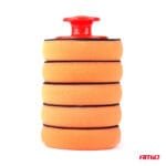 Set bureti pentru curatare, polisare si slefuire, 5 x 100 mm, cu maner - imagine 4