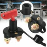 Intrerupator "Contact General" dimensiune MICA pentru Autoutilitara, 12V - 24V, cu cheie din plastic - imagine 3