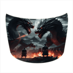 Folie Capota Auto "Hood Art" rezistenta la exterior, marime S (150 x 110cm) - Cod: AVX-CAPOTA-022S - imagine 4