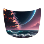 Folie Capota Auto "Hood Art" rezistenta la exterior, marime S (150 x 110cm) - Cod: AVX-CAPOTA-023S - imagine 4