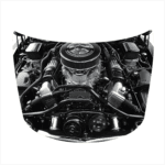 Folie Capota Auto "Hood Art" rezistenta la exterior, marime M (165 x 120cm) - Cod: AVX-CAPOTA-017M - imagine 4