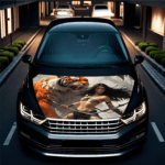 Folie Capota Auto "Hood Art" rezistenta la exterior, marime L (180 x 130cm) - Cod: AVX-CAPOTA-004L - imagine 3