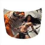 Folie Capota Auto "Hood Art" rezistenta la exterior, marime L (180 x 130cm) - Cod: AVX-CAPOTA-004L - imagine 4