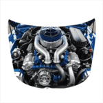 Folie Capota Auto "Hood Art" rezistenta la exterior, marime L (180 x 130cm) - Cod: AVX-CAPOTA-019L - imagine 4