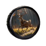 Sticker Auto "Roata de Rezerva" rezistenta la intemperii si raze UV, diametru 55 cm, Cod: AVX-RR07 - imagine 3