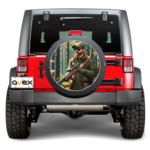 Sticker Auto "Roata de Rezerva" rezistenta la intemperii si raze UV, diametru 55 cm, Cod: AVX-RR19