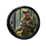 Sticker Auto "Roata de Rezerva" rezistenta la intemperii si raze UV, diametru 55 cm, Cod: AVX-RR19 - imagine 3