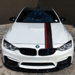 Sticker autoadeziv Tuning, model "Rally Stripe Carbon 3D", dimensiune 140 x 17 cm, culoare Negru/Rosu - imagine 5