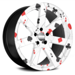 Set 4 Folii Imprimate Outdoor cu EcoSolvent, autoadezive, pentru decorarea jantelor auto, dimetru 60 cm, model FJT-01 - imagine 3