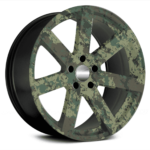 Set 4 Folii Imprimate Outdoor cu EcoSolvent, autoadezive, pentru decorarea jantelor auto, dimetru 60 cm, model FJT-07 - imagine 4