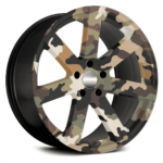 Set 4 Folii Imprimate Outdoor cu EcoSolvent, autoadezive, pentru decorarea jantelor auto, dimetru 60 cm, model FJT-10 - imagine 4