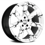 Set 4 Folii Imprimate Outdoor cu EcoSolvent, autoadezive, pentru decorarea jantelor auto, dimetru 60 cm, model FJT-11 - imagine 3