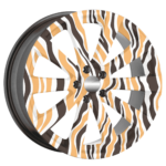 Set 4 Folii Imprimate Outdoor cu EcoSolvent, autoadezive, pentru decorarea jantelor auto, dimetru 60 cm, model FJT-14 - imagine 4