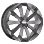 Set 4 Folii Imprimate Outdoor cu EcoSolvent, autoadezive, pentru decorarea jantelor auto, dimetru 60 cm, model FJT-22 - imagine 4