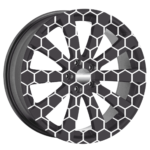 Set 4 Folii Imprimate Outdoor cu EcoSolvent, autoadezive, pentru decorarea jantelor auto, dimetru 60 cm, model FJT-26 - imagine 4