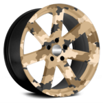 Set 4 Folii Imprimate Outdoor cu EcoSolvent, autoadezive, pentru decorarea jantelor auto, dimetru 60 cm, model FJT-28 - imagine 3