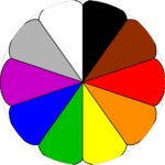 Set 4 Folii Imprimate Outdoor cu EcoSolvent, autoadezive, pentru decorarea jantelor auto, dimetru 60 cm, model FJT-35 - imagine 6