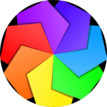 Set 4 Folii Imprimate Outdoor cu EcoSolvent, autoadezive, pentru decorarea jantelor auto, dimetru 60 cm, model FJT-36 - imagine 5