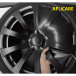 Set 4 Folii Imprimate Outdoor cu EcoSolvent, autoadezive, pentru decorarea jantelor auto, dimetru 60 cm, model FJT-38 - imagine 7