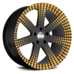 Set 4 Folii Imprimate Outdoor cu EcoSolvent, autoadezive, pentru decorarea jantelor auto, dimetru 60 cm, model FJT-40 - imagine 3