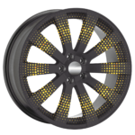 Set 4 Folii Imprimate Outdoor cu EcoSolvent, autoadezive, pentru decorarea jantelor auto, dimetru 60 cm, model FJT-41 - imagine 4