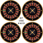 Set 4 Folii Imprimate Outdoor cu EcoSolvent, autoadezive, pentru decorarea jantelor auto, dimetru 60 cm, model FJT-43 - imagine 6